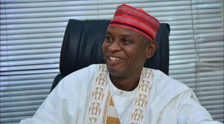 Drama as Kano gov, Abba Yusuf rejects official seat used by Ganduje (Video)