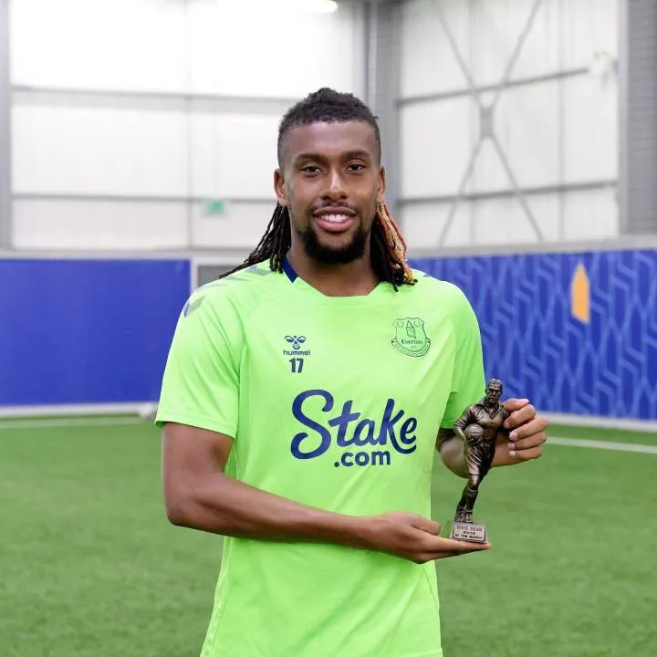 Iwobi wins Everton Players' Player of the Season award