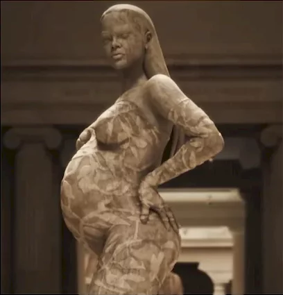Pregnant Rihanna honored with a statue at Met Gala 2022