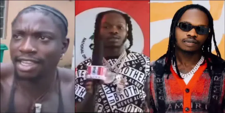 "Why Naira Marley is the perfect person to pass NDLEA's message across" - Man shares opinion (Video)