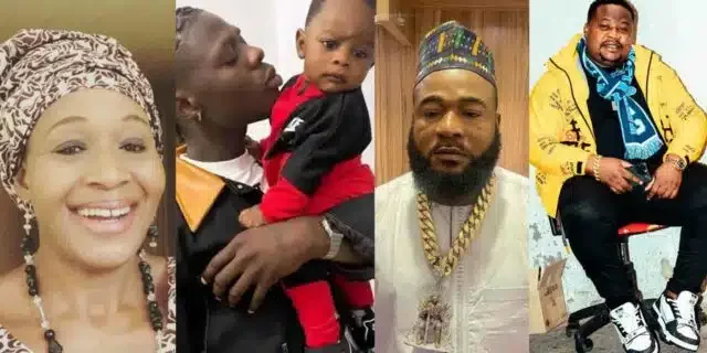 Kemi Olunloyo alleges Sam Larry fathered Mohbad's son, Cubana Chief Priest mentioned