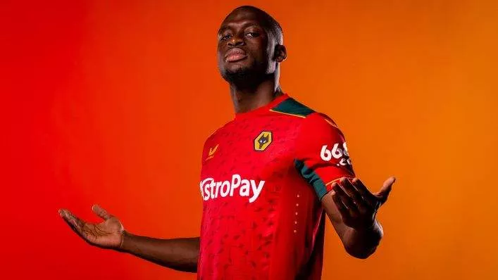 Toti Gomes shows off Wolves' away kit for 2023-24