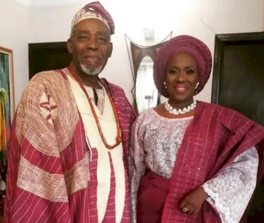 Actress Joke Silva reacts to reports that her husband, Olu Jacobs is late