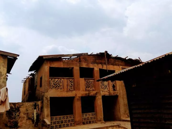 Many rendered homeless as rainstorm destroys houses in Ekiti