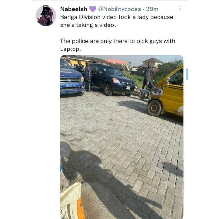 Police storm location after lady came on Twitter to raise alarm about being kidnapped and raped