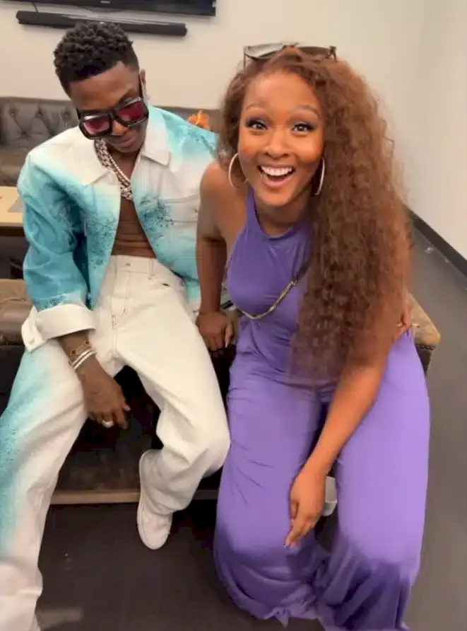 'Starboy too like thick girls' - Video of Wizkid and Osas Ighodaro stirs reactions