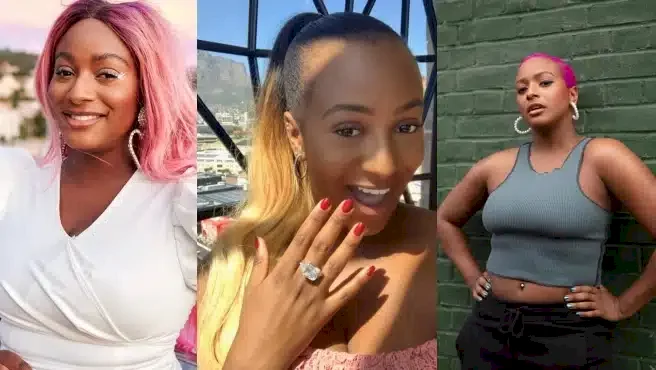 "I've been really happy and enjoying life" - Cuppy updates fans on absence following engagement
