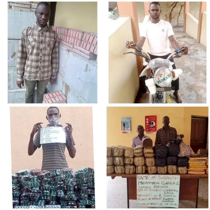 NDLEA arrests Anambra drug kingpin, four notorious interstate traffickers