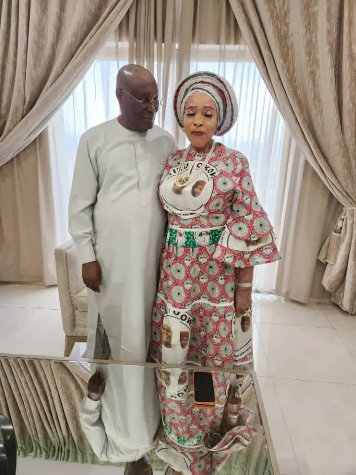 Wife of PDP's presidential candidate, Titi Abubakar urges Nigerians to vote APC (Video)