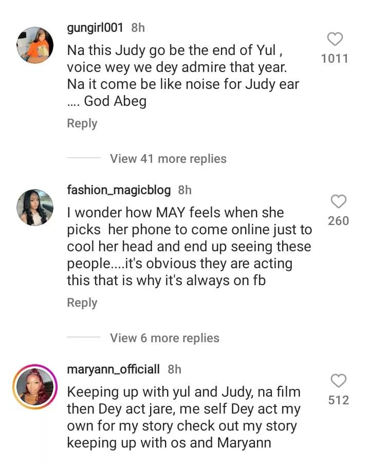 'You left peace for pieces' - Nasboi, others react to Yul Edochie and Judy Austin's online drama