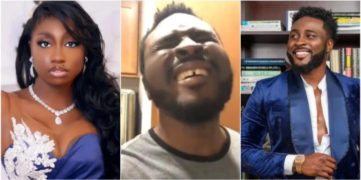"Whoever did your veneers did a good job; I saw your throwback, you're very unattractive" - Doyin teases Pere