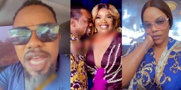 "I'm in pains with her" - Actress Empress Njamah's ex-fiancé denies leaking her bedroom videos (Video)