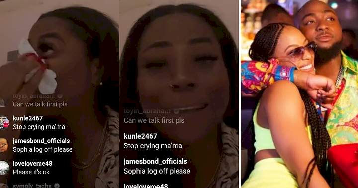 'Am I a bad woman for allowing my daughter hang out with her sister?' - Sophia Momodu breaks down in tears