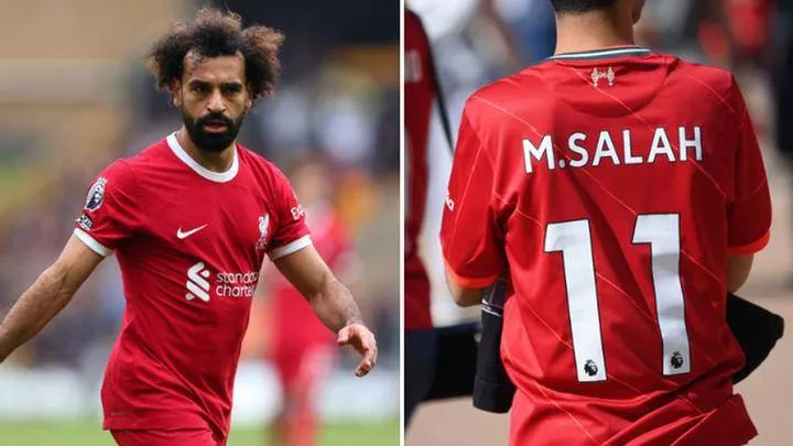 Mohamed Salah knocked off top spot of most popular Liverpool shirts by summer signing