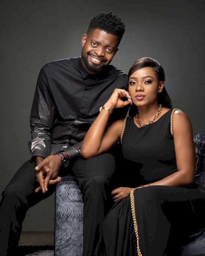 'Don't tell your partner everything' - Comedian Basketmouth's wife Elsie advises women (video)