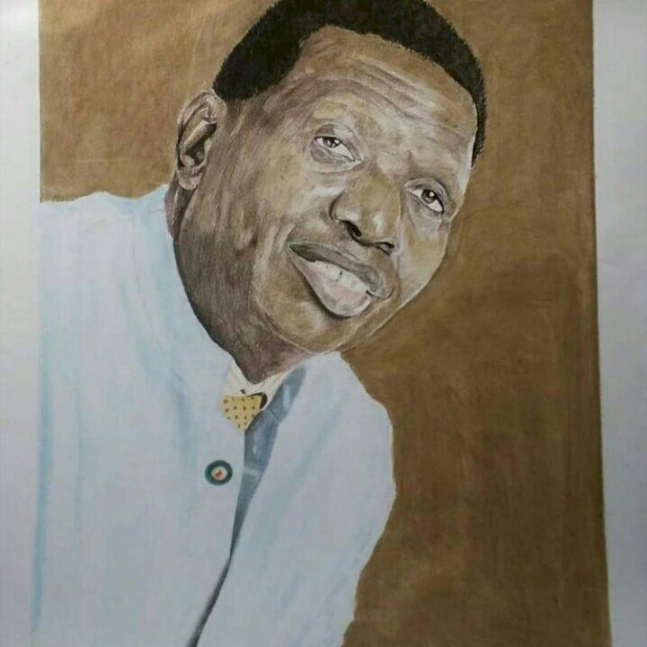 Nigerians drag Pastor Adeboye's son, Leke over his statement to artist who made a painting of him and his father