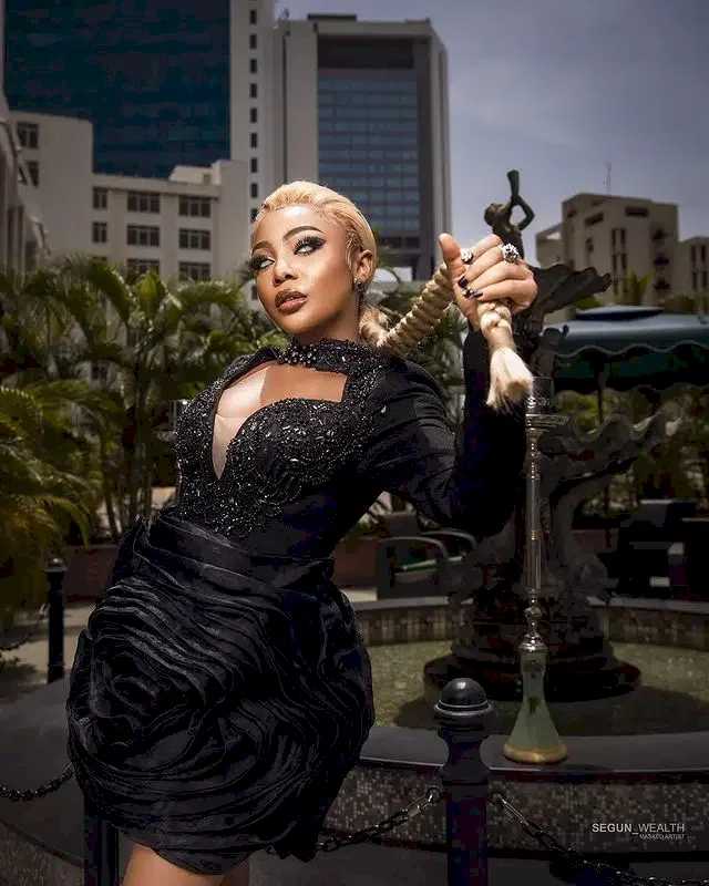 'I am a child of God; it's just fashion' - Ifu Ennada tells those calling her devil because of her AMVCA dress