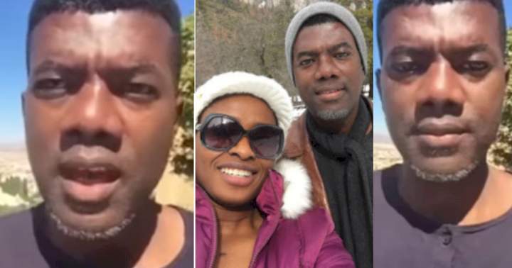 Reno Omokri reacts to reports that he abandoned his wife and welcomed a child with his lover