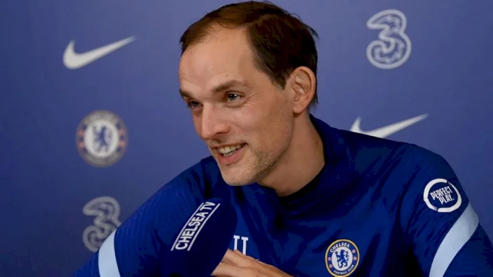 Thomas Tuchel reacts to Chelsea's Champions League draw against Real Madrid