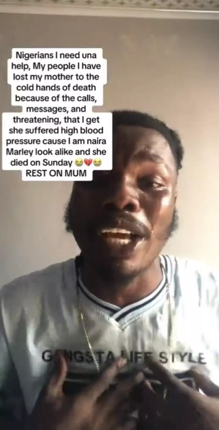 'How I lost my mom because of Naira Marley' - His lookalike reveals