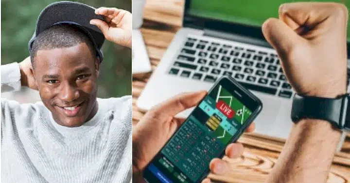 Boy wins N16 million sports bet, splits money into 2 as his boss demands N8 million share