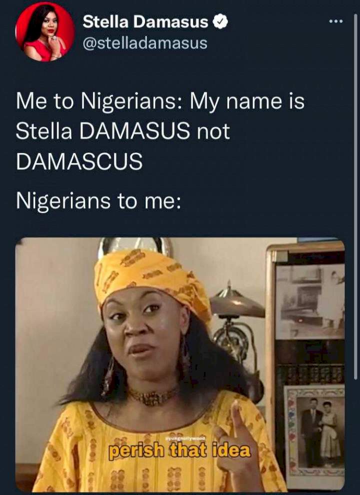 'I'm not here to ruin anybody's childhood' - Stella 'Damascus' says as she lectures on right pronunciation of her name 'Damasus' (Video)