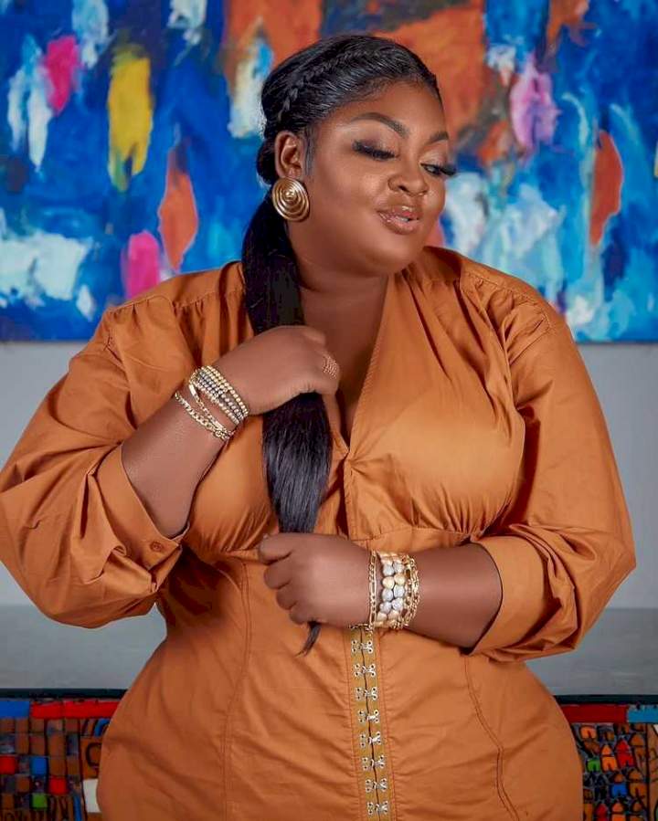 Fans gush over Eniola Badmus' weight loss transformation photos