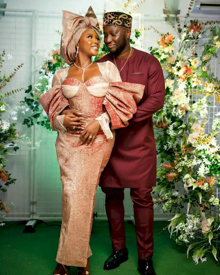 Photos from the wedding introduction of actress Ini Dima-Okojie and her fiance