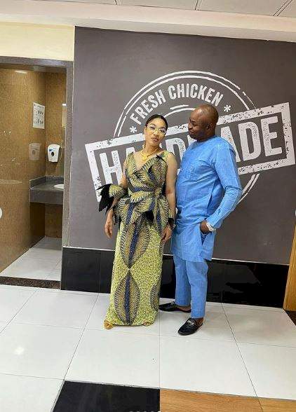 Tonto Dikeh reacts after netizens read meaning into a recent photo of herself and a 'friend'