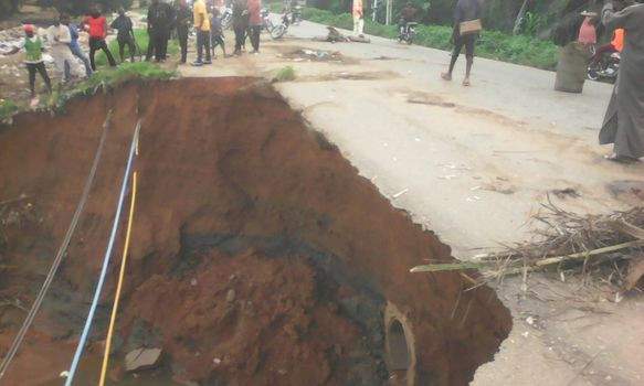 Flood partly washes off bridge connecting Nasarawa to northeast and southeast states 