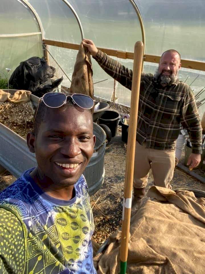 'I never got an award from my country' Nigerian farmer awarded scholarship in the US says as he shares achievement