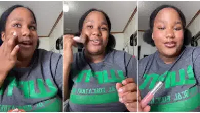 Lady leaves many confused as she prepares to attend her boyfriend's wedding (Video)