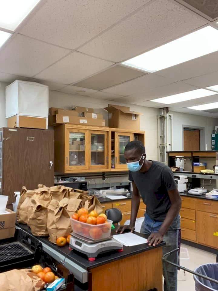 'I never got an award from my country' Nigerian farmer awarded scholarship in the US says as he shares achievement