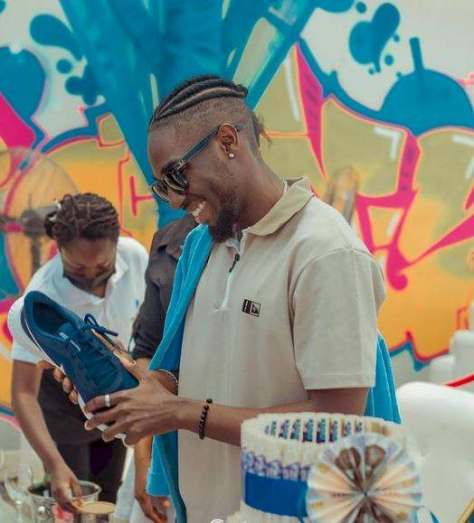 Ex-housemate, Jaypaul receives money cake, loads of gifts from fans