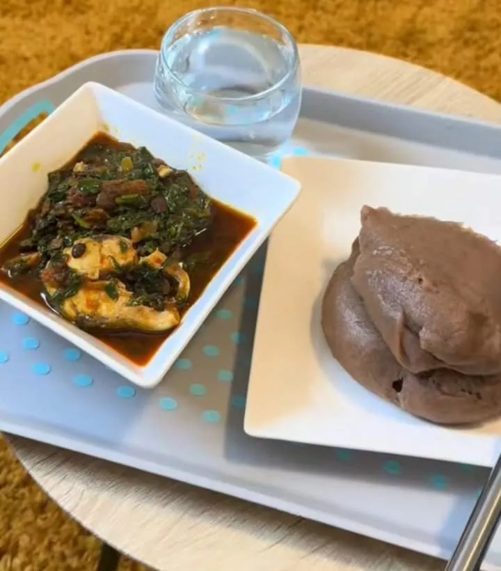 man culinary skills Amala vegetable soup wife