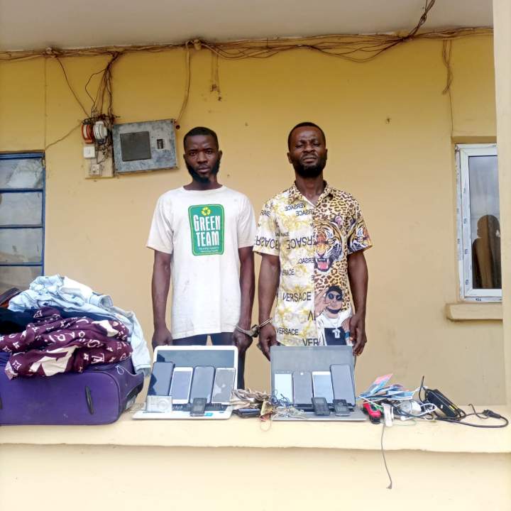 Two ex-convicts arrested in Ogun after robbery operation in Oyo state