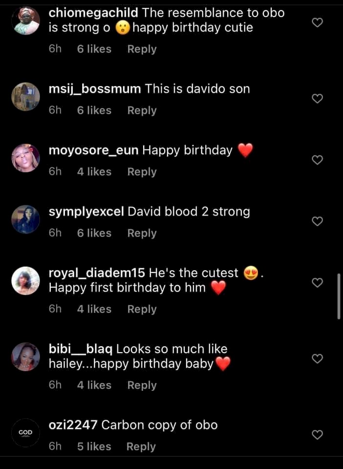 “Hailey’s carbon copy” – Reactions as Davido’s alleged 4th baby mama reveals son’s face clearly