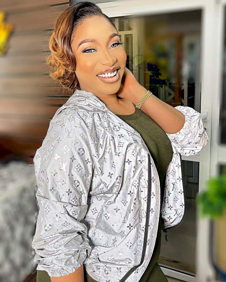 Tonto Dikeh reacts undisturbed amidst lover's cheating rumor