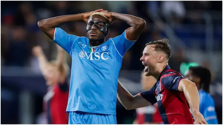 Victor Osimhen's Penalty Record After Napoli's TikTok Troll Over Miss Against Bologna