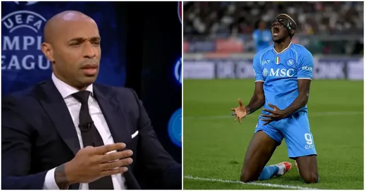 Thierry Henry brands Osimhen's Napoli video racist - Arsenal legend explains says video is not a joke