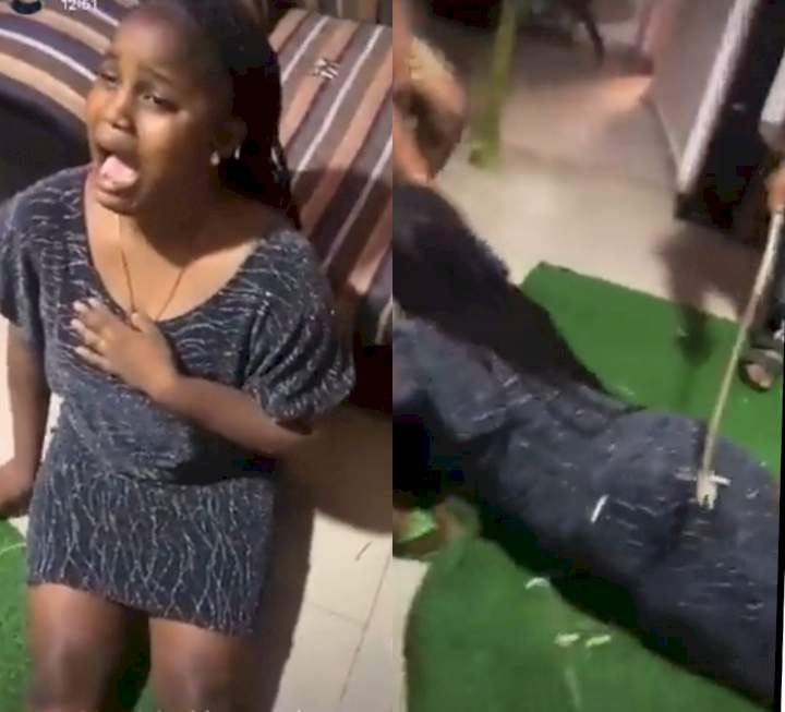 Lady flogged by her boyfriend in Kwara speaks, says sending him and his friends to jail will do nothing as what has happened has happened (video)