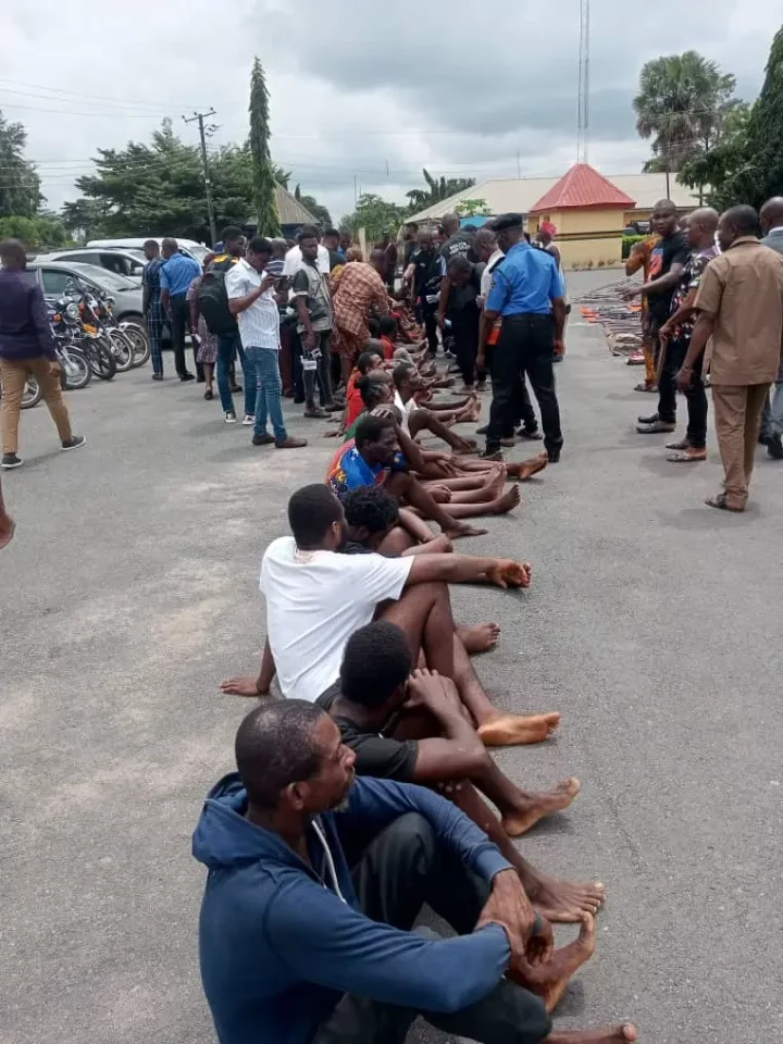 Police parade 53 suspects in Imo