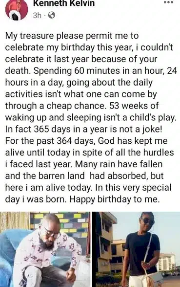 'Someday, my soul will find yours' - Nigerian man mourns girlfriend who died in accident 11 days after returning from abroad