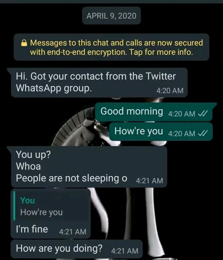 'Send that text sis' - Lady narrates romantic story of how she met her husband via Twitter