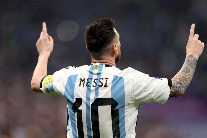 Lionel Messi shirt sales sky rocket as adidas sell out worldwide of Argentina strips with his name on ahead of World Cup final against France