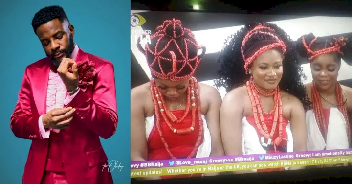 'Ah! Edo triplets don scatter?' - Ebuka reacts as Racheal and Chichi clash over show max movie date