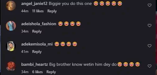 Netizens react as Biggie interrupts Phyna and Groovy's steaming moment (Video)