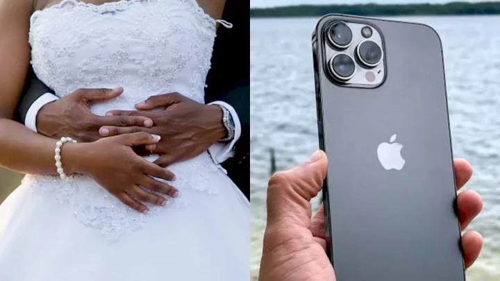 Man Calls Off Wedding With Fiancé Because He Refuses To Say Who Gave Her iPhone 13 Pro Max (Video)