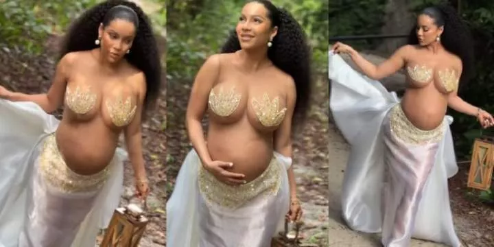 BBNaija's Maria Chike announces pregnancy with beautiful video