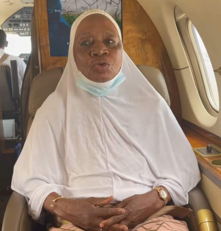 'Up NEPA no dey UAE' - Watch as Jude Ighalo's mother reveals she'll rather remain in the UAE than return to Nigeria (Video)